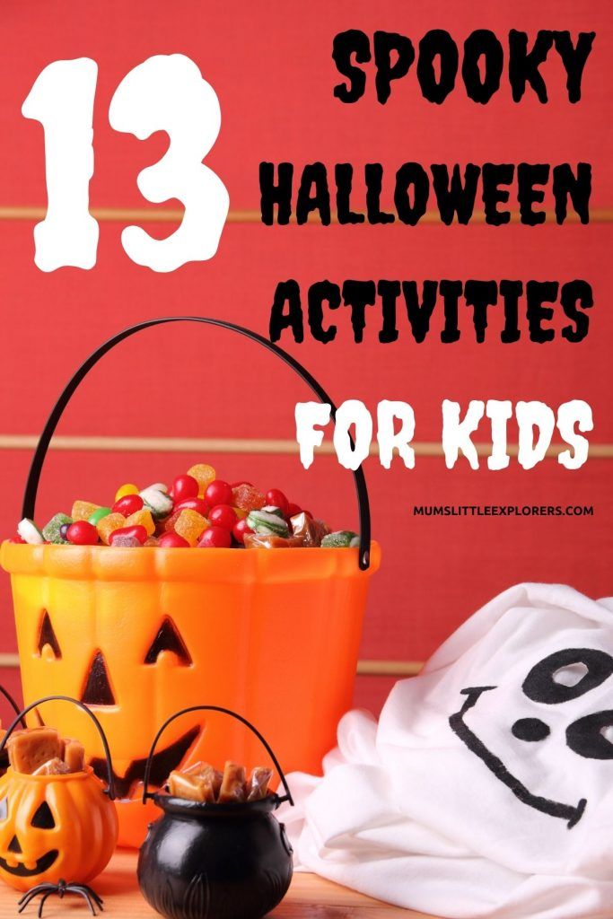 Activités d'Halloween pour les enfants à la maison