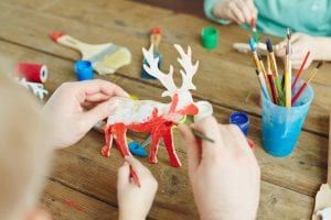 Jeu de Noël en famille