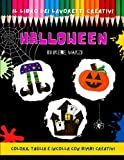 Livre d'artisanat créatif : HALLOWEEN. Enfants 3 - 6 ans ; enfants 6 - 10 ans ; préscolaire, préscolaire, activités de ciseaux, livre d'Halloween par ... Coloriage, découpage et collage avec Creative Kids