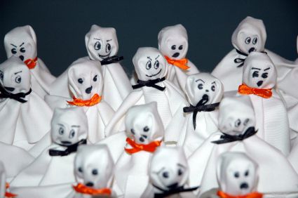 fantômes en papier