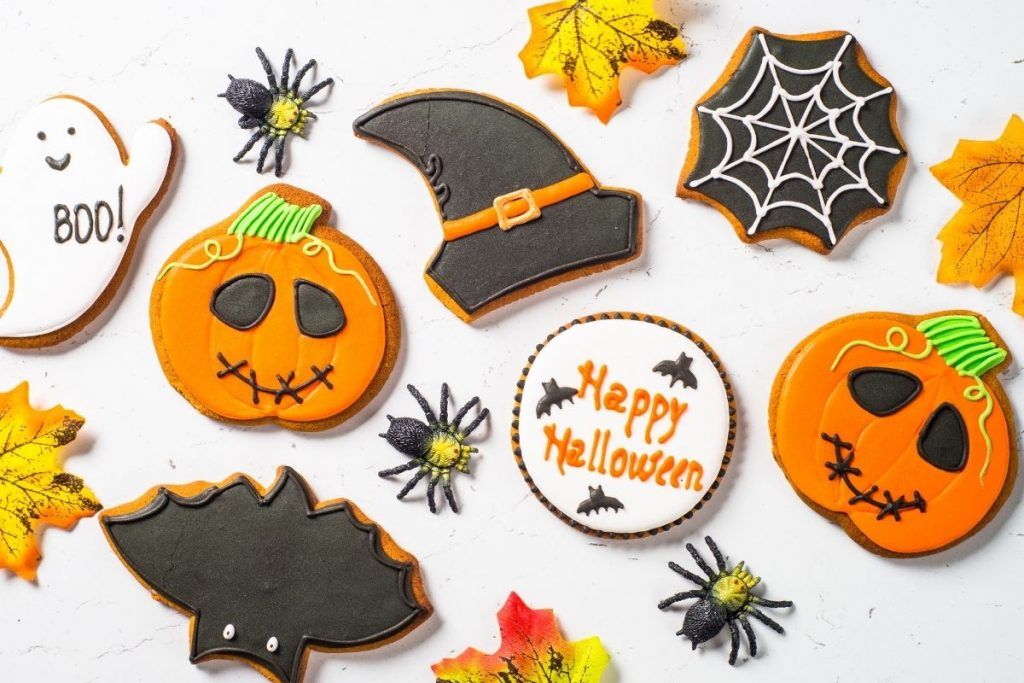 Activité de fabrication de bonbons d'Halloween pour les enfants