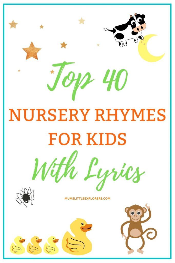 Meilleures comptines pour enfants avec paroles