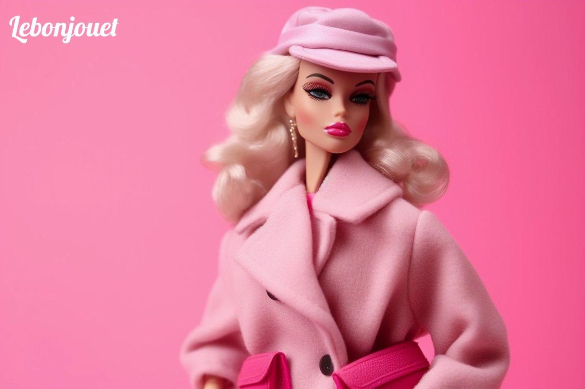 Barbie incarne le style iconique Balmain en rose flamboyant.