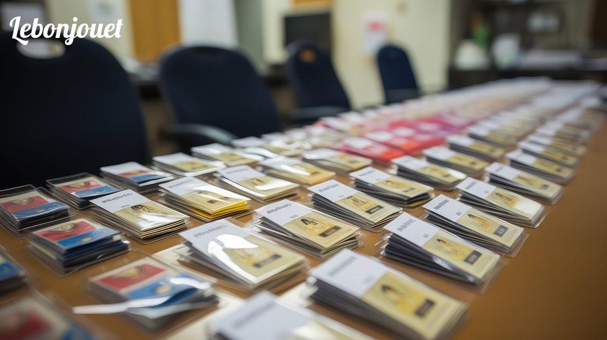 Cartes Pokémon classées, prêtes pour l'évaluation et un choix d'investissement judicieux.