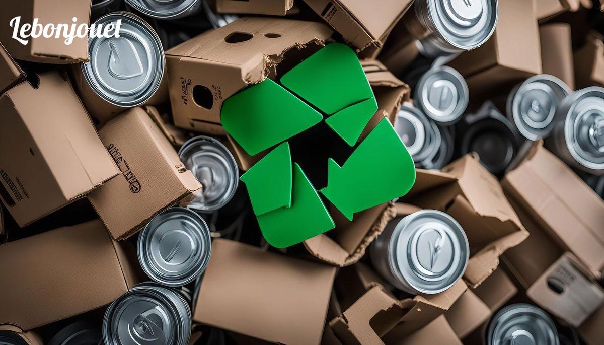 Carton et métal réunis pour des bricolages créatifs et éco-responsables. Recyclez avec style!