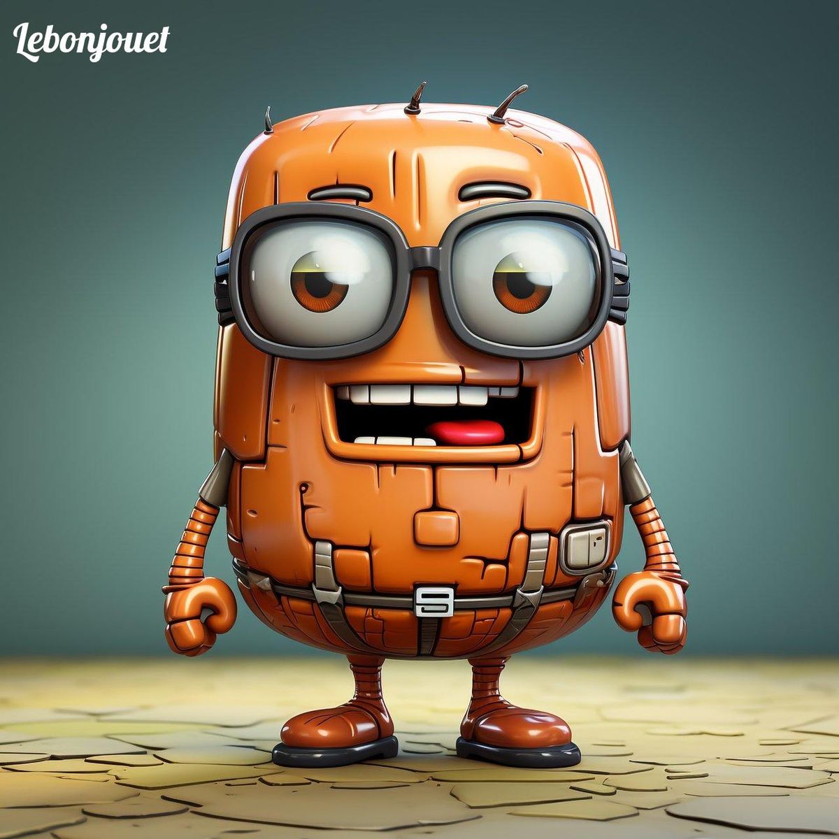 Ce Minion stylisé, à l'allure rebelle comme Stuart, respire l'originalité colorée.