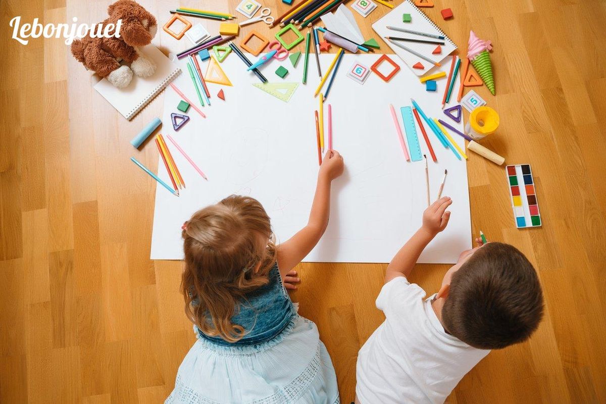 Des enfants créatifs, prêts à explorer leur imagination selon leur énergie et curiosité.