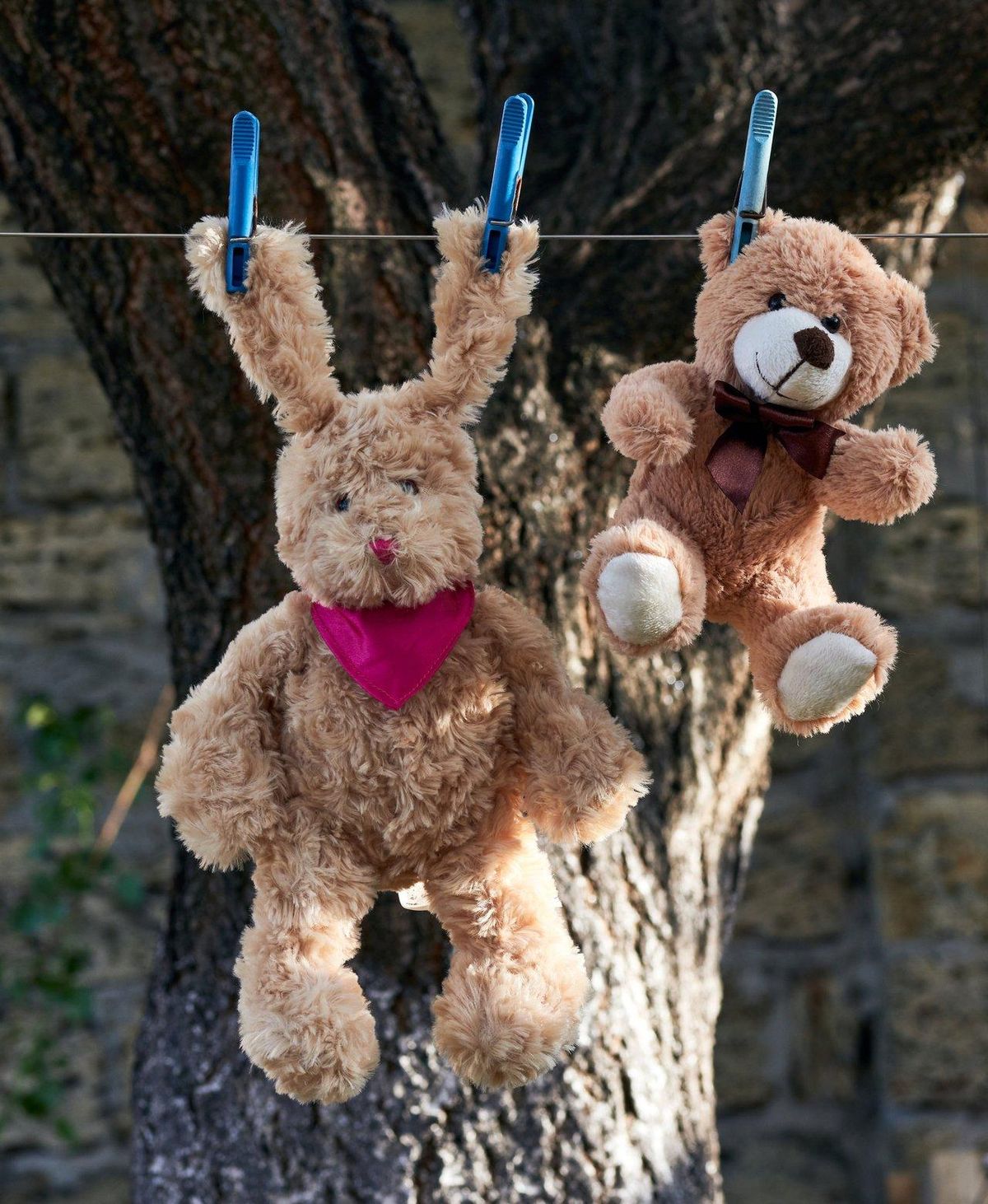 Doudou peluche lavé, séchant à l’air libre pour une hygiène parfaite et un confort optimal.