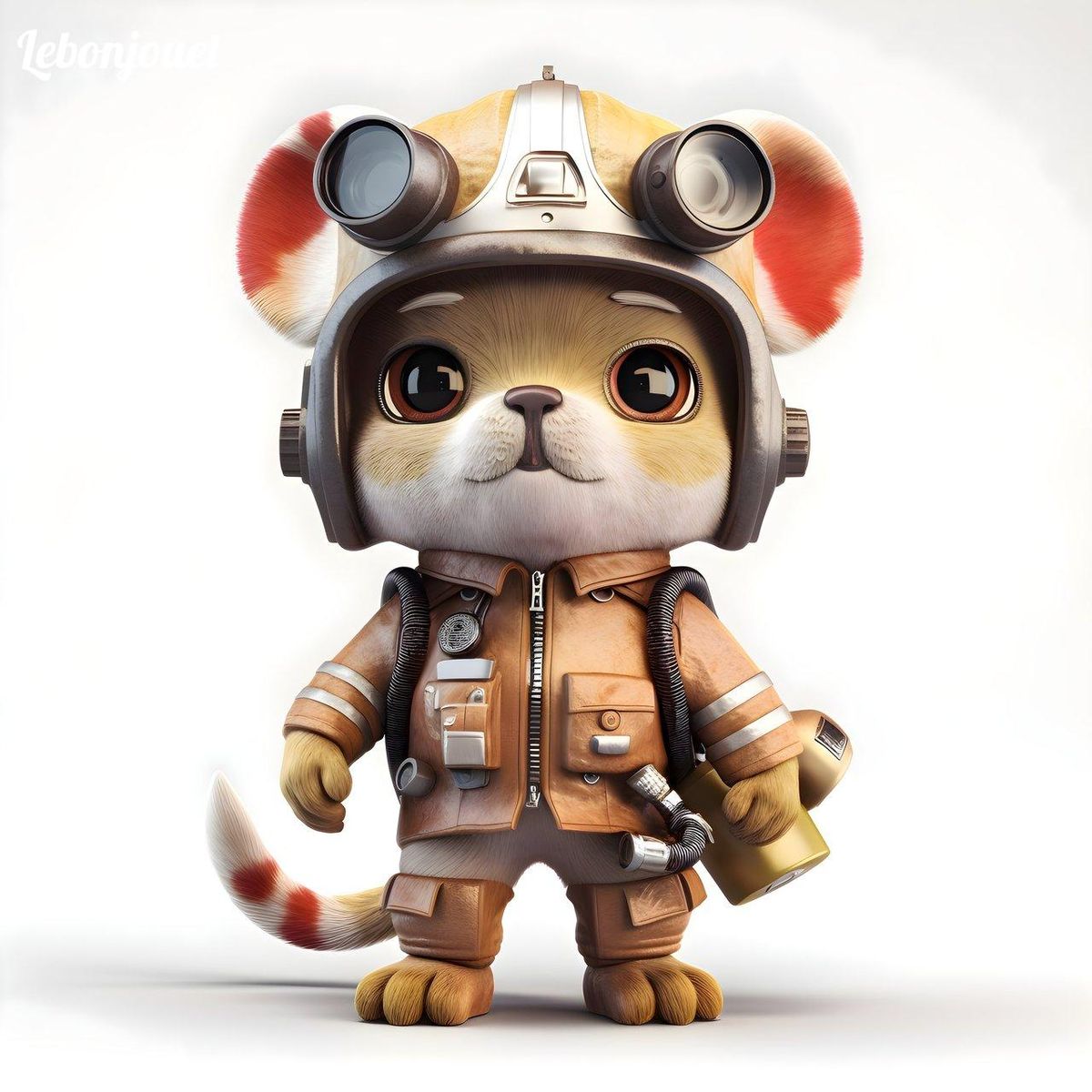 Explorateur adorable, prêt pour l'aventure! Inspiration pour les jeunes héros en herbe.