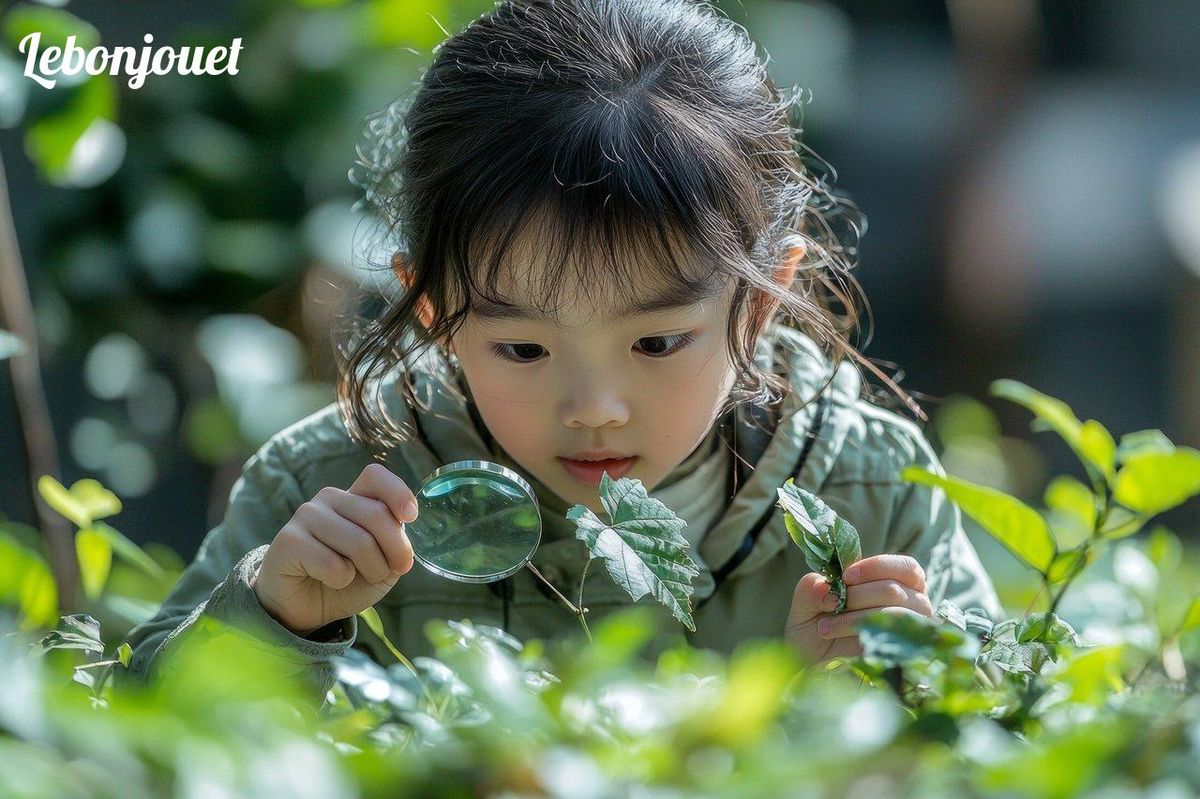 Exploration en herbe : éveiller la curiosité sensorielle lors d'une balade éducative.