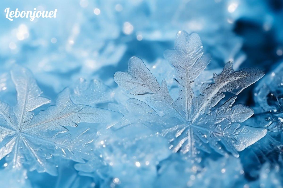 Flocon de neige étincelant : pour des jouets Frozen éducatifs et écoresponsables.