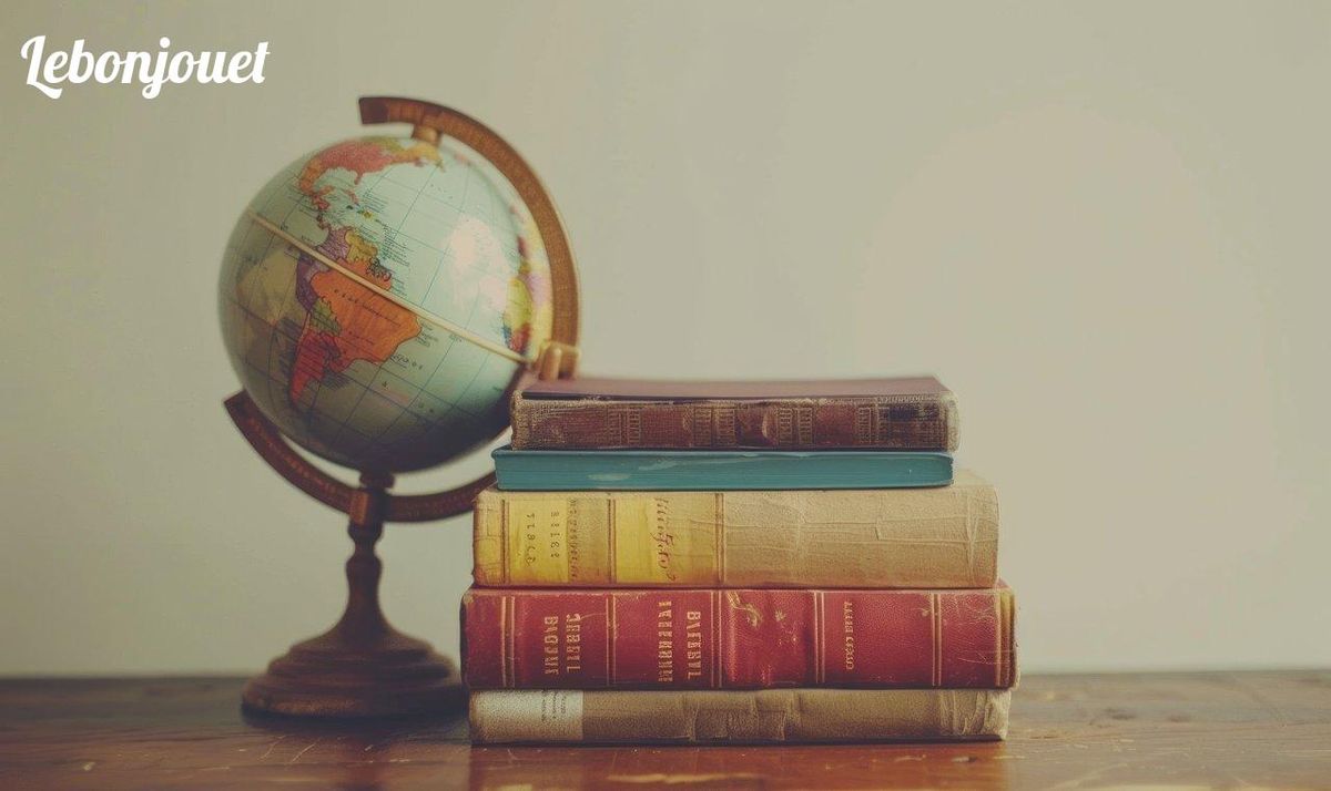Globes et livres : découvrez le monde de manière ludique et éducative !