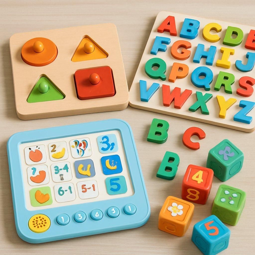 Jouets éducatifs interactifs pour stimuler l'apprentissage et l'imagination des enfants pendant les fêtes.