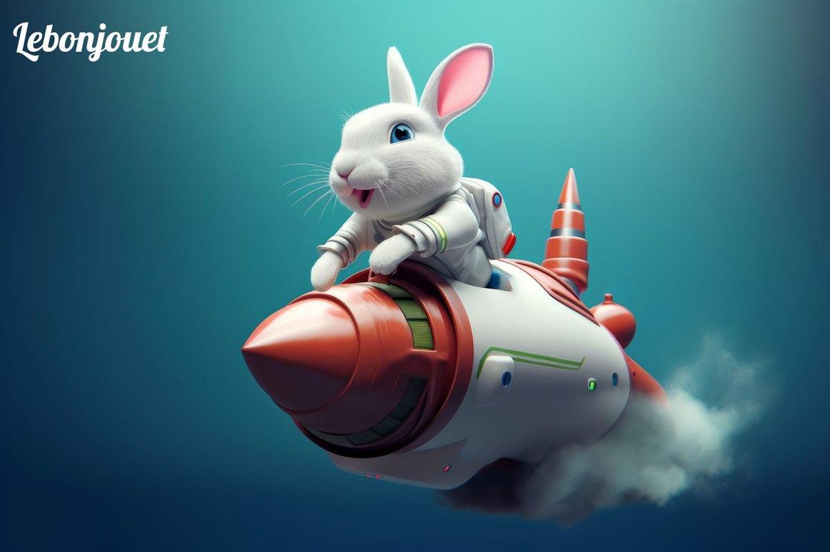 Lapin en costume spatial sur fusée: l'animation Aardman promet des aventures célestes!