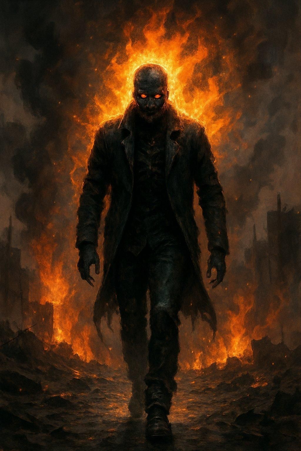 Le personnage Walking Apocalypse Aura incarne la puissance du build « Apocalypse ambulante » dans Megabonk.