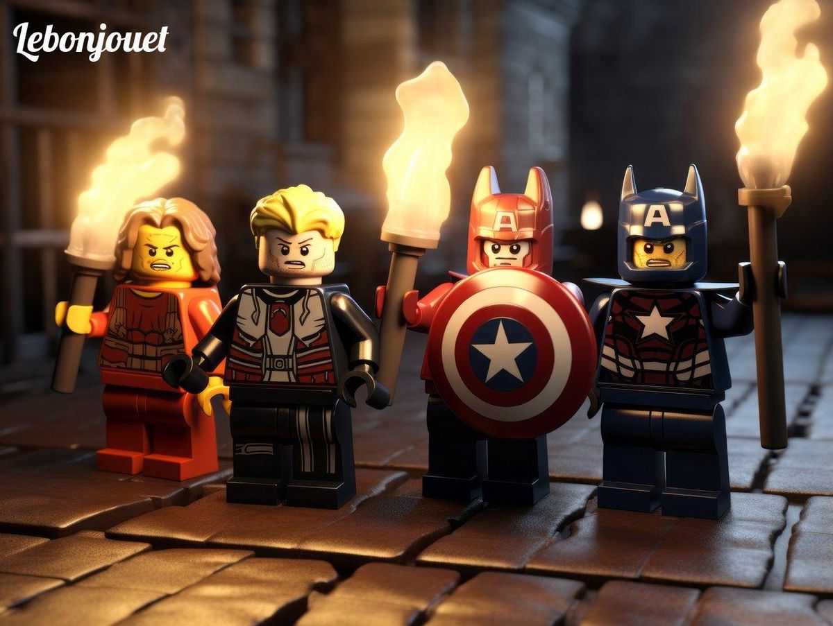 Les Avengers en Lego illuminent l'âge d'or des jouets MCU avec créativité!