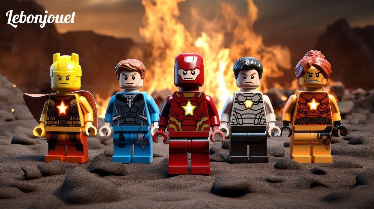 Les Avengers Lego: une rencontre multiverselle inattendue au cœur de l'action brûlante.