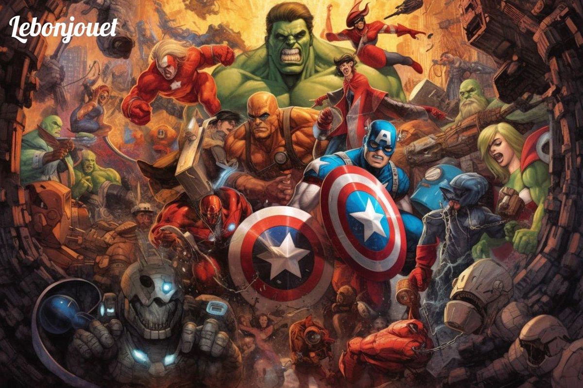 Les stickers muraux Avengers insufflent une énergie héroïque à la chambre de votre enfant.