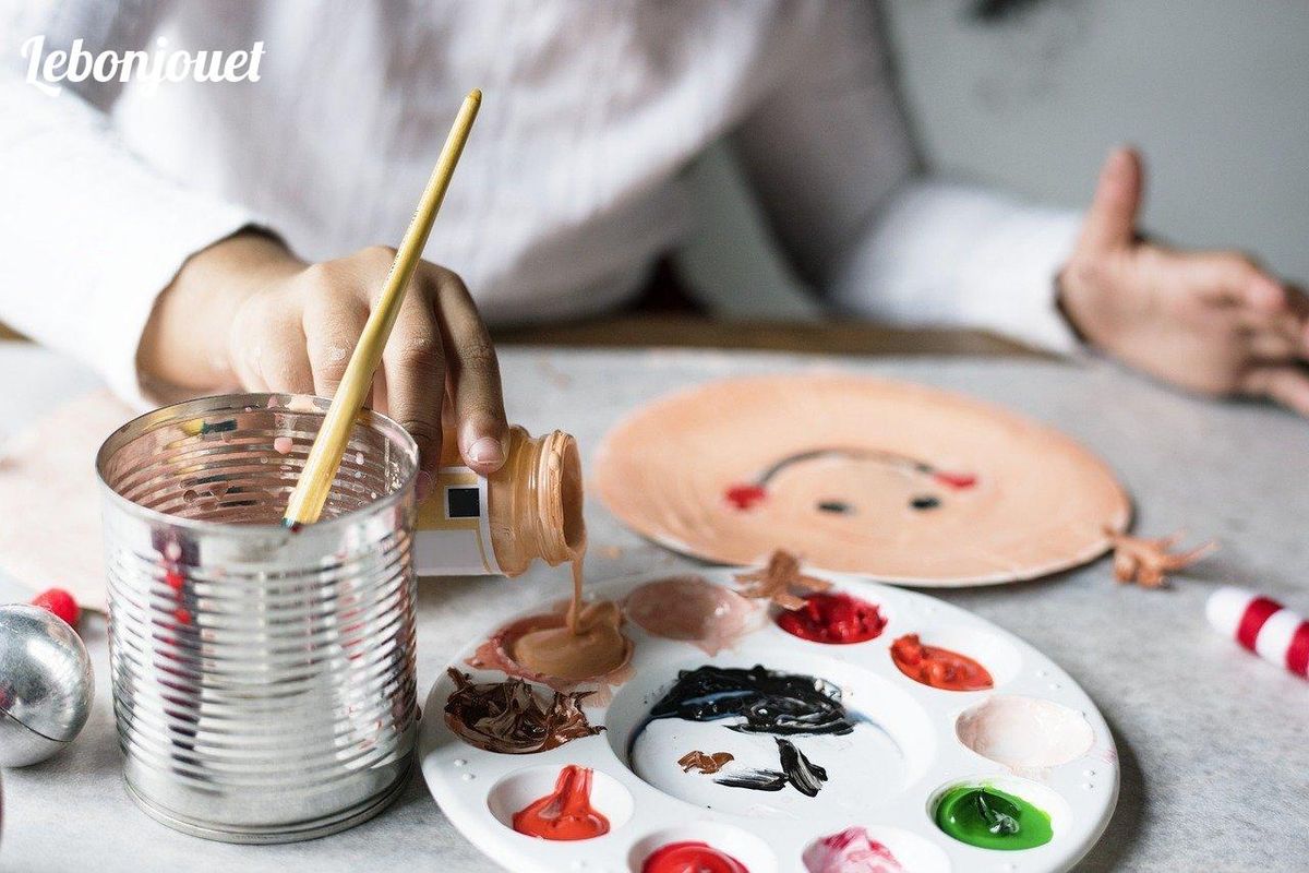 Palette créative en action : parfait début pour les jeunes artistes en herbe !