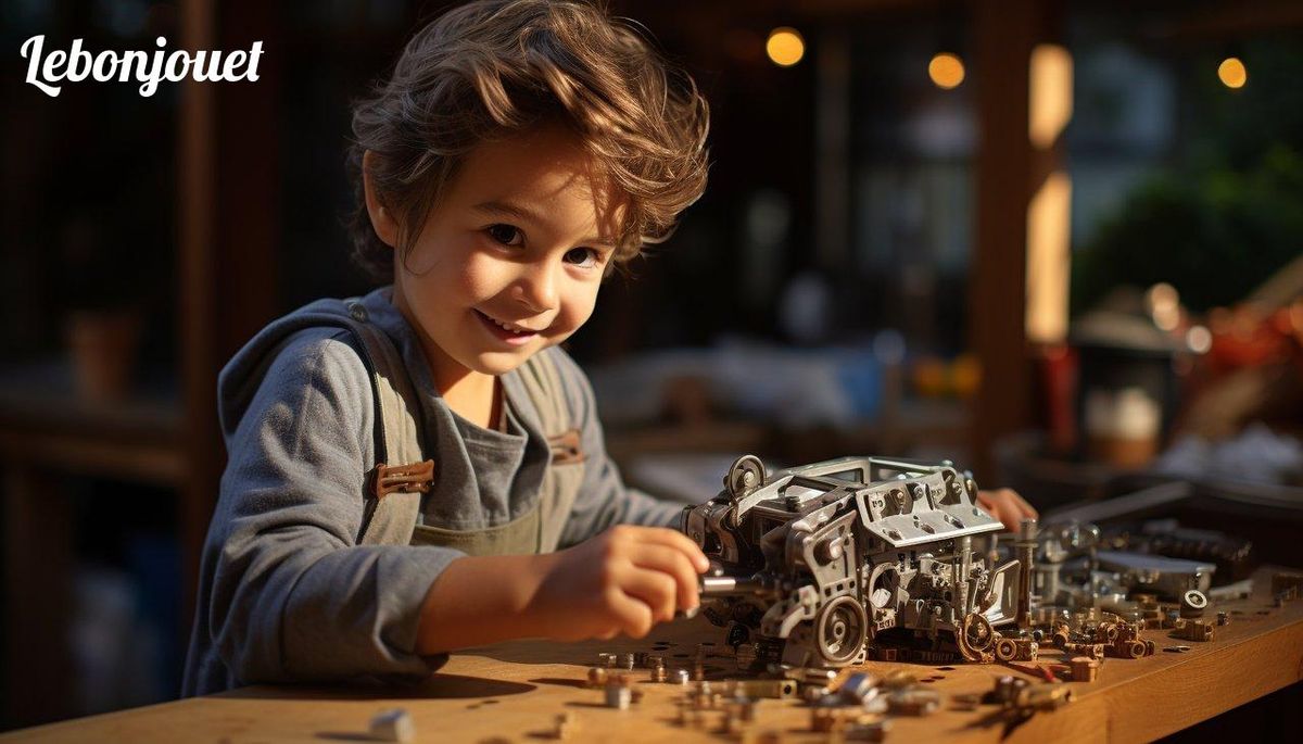 Petit ingénieur en herbe: développer ses compétences en s'amusant avec des jeux de construction.