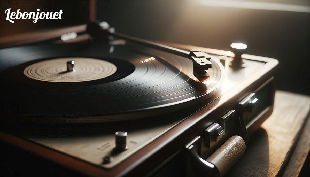 Platines rétro : pour une expérience musicale vivante lors des fêtes d'enfants.