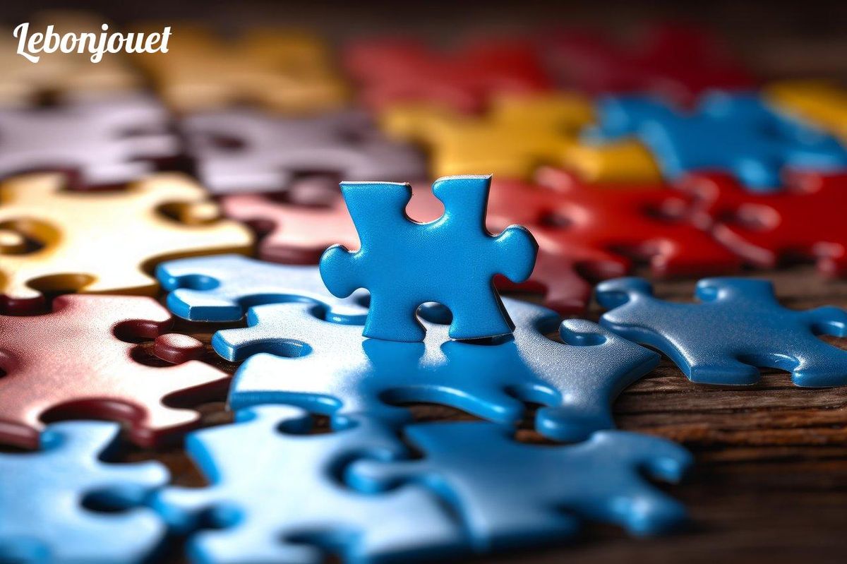 Puzzle en couleur : une clé pour éveiller la logique dès le plus jeune âge. 🧩✨