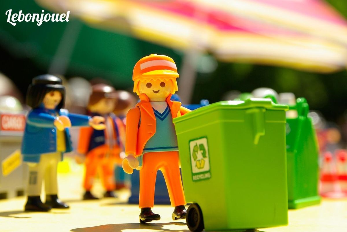 Recyclage en mission : l'aventure écoresponsable des héros Playmobil.