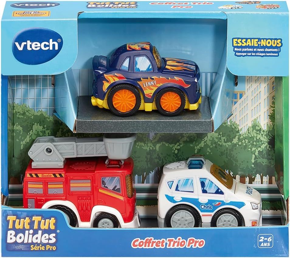 VTech Tut Tut Bolides Série Pro Coffret Trio