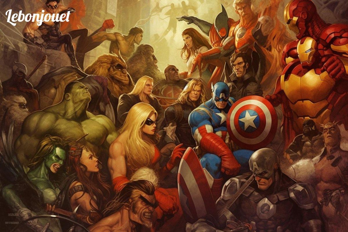 Un rassemblement épique des Avengers; préservez vos trésors avec soin!