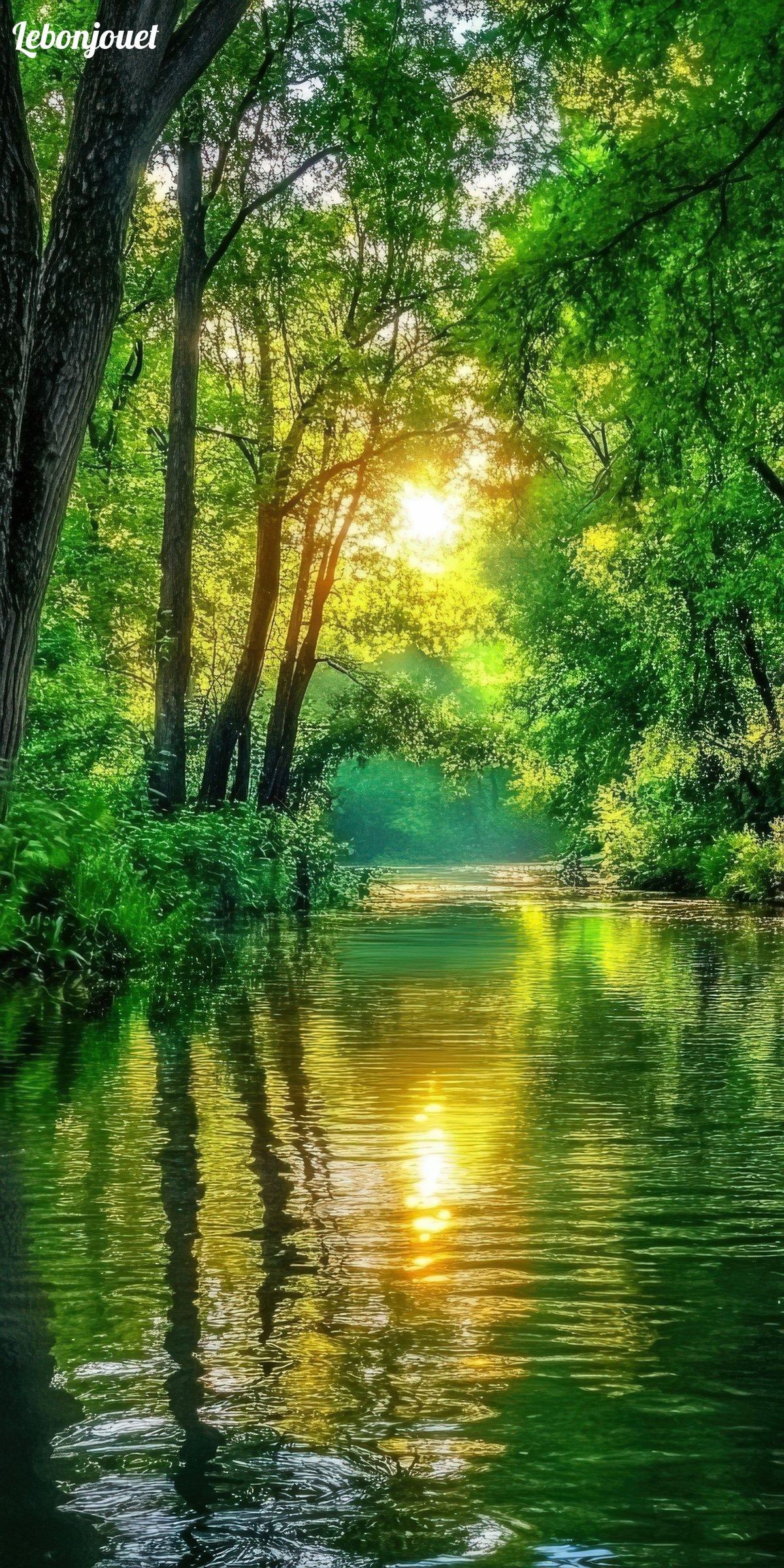 Un sentier calme où les murmures de la nature invitent à une aventure éducative.