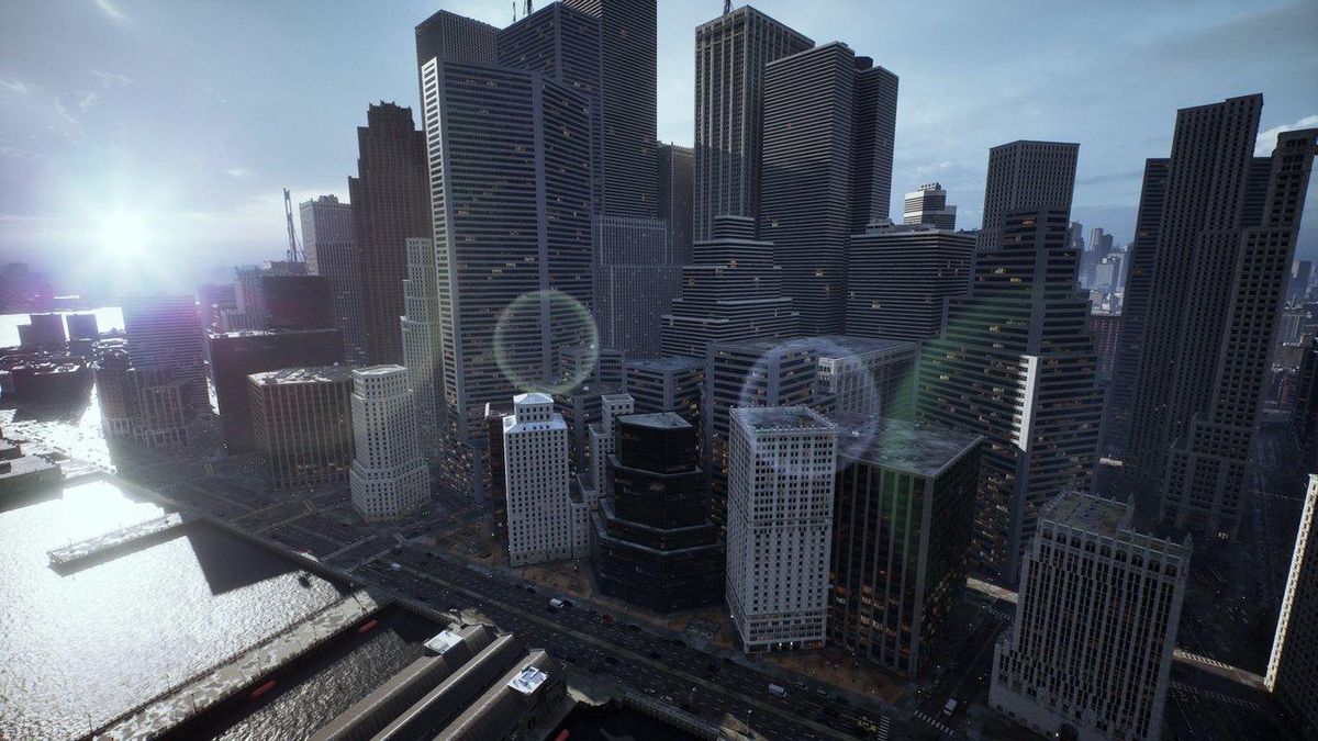 Une vue aérienne illustrant la comparaison des univers Marvel et DC dans les jeux vidéo de 2025.