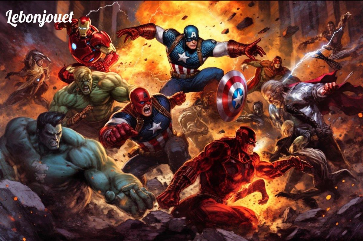 Unissez force et passion ! Collectionnez l'essence des Avengers avec style.