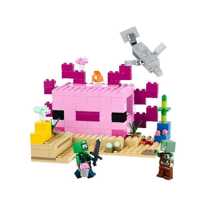LEGO minecraft 21247 La maison axolotl Cadeaux Jouets Objets de collection 7+