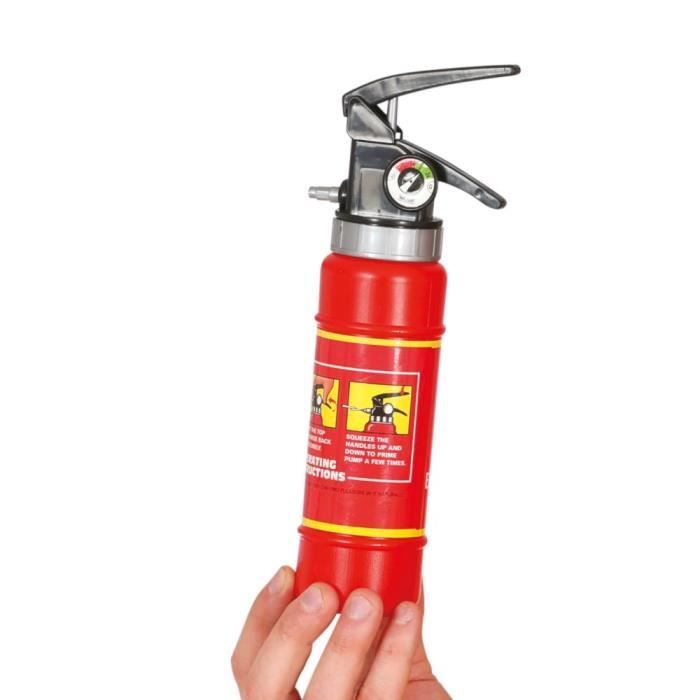 Jouet - Extincteur miniature - Rouge - 23 cm - Pour enfants à partir de 3 ans