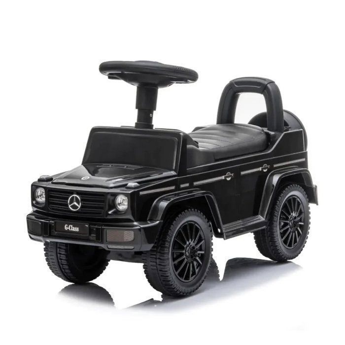 MERCEDES G350 Porteur Enfant - Noir - 1 à 3 ans- Licence Officielle - Rangement sous le Siège - Max 25kg