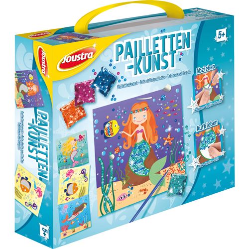 Joustra Kit de loisirs créatifs 'PAILLETTES ARTISTIQUES'