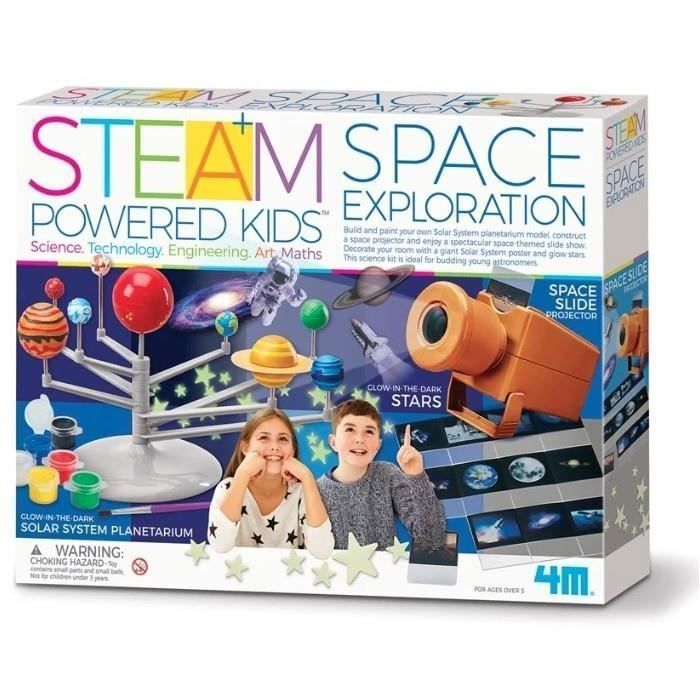 Kit dexploration - 4M - 4M 405537 - Planétarium - Projecteur spatial - 5 ans et plus