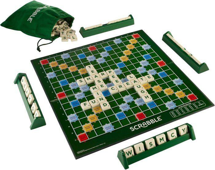 Scrabble Original Parlor Game Jeu de société Family Game Design peut varier