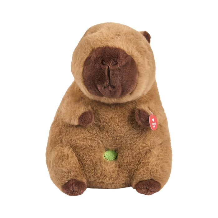 Peluche - JEUX 2 MOMES - Capybara Ronfleur - Marron