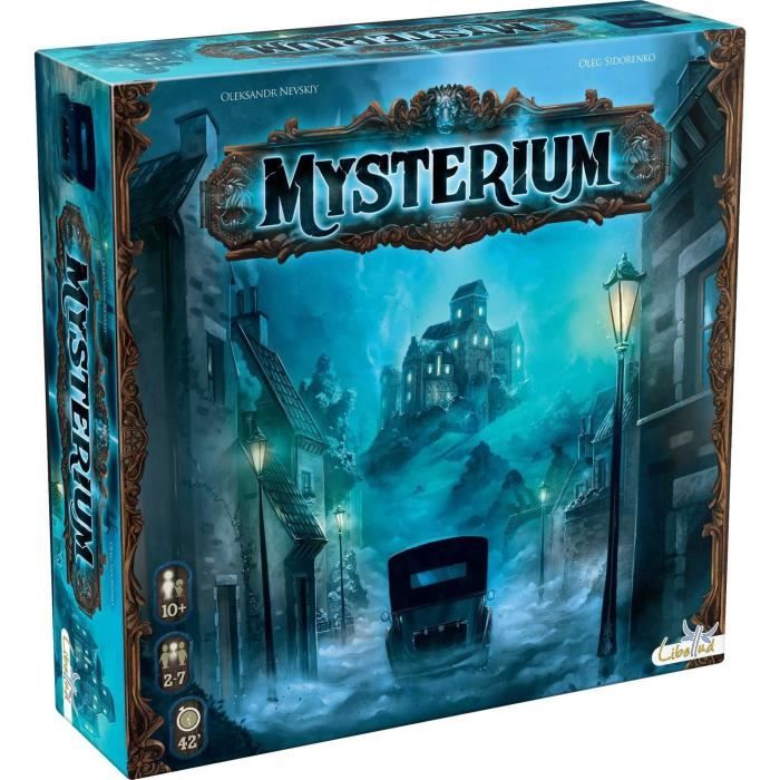 Libellud Mysterium Jeu de Société dès 10 ans Jeu dEnquête Mystérieux & Coopératif de 2 à 7 joueurs 45 min en Français