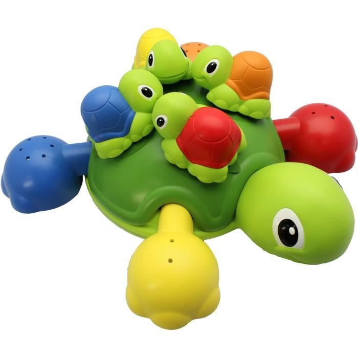 Jouet de bain - TOMY/TOOMIES - TOOMIES BAIN Lîleau Tortues - Détachables et associables - Multicolore