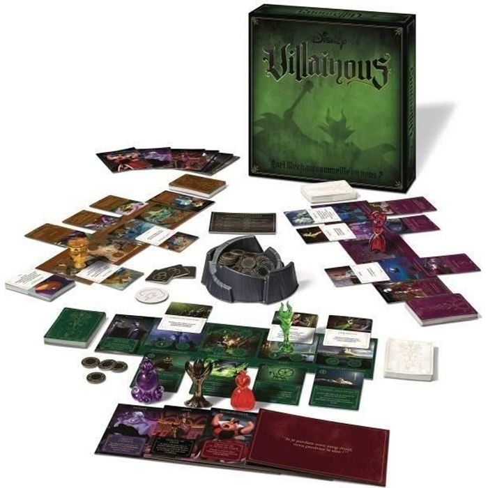 Ravensburger Disney Villainous, jeu de stratégie immersif