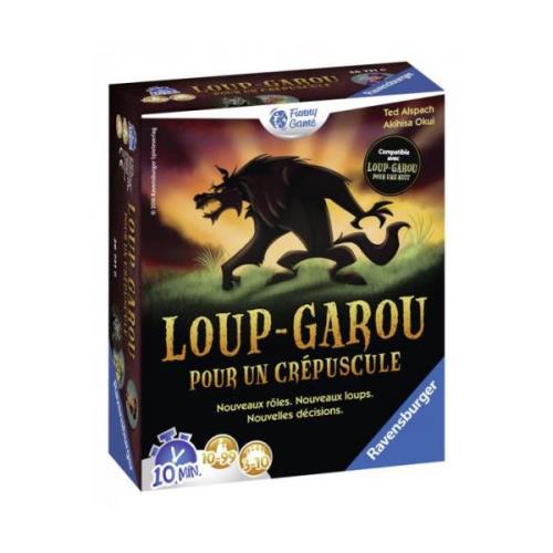 Loup-Garou pour un Crépuscule - Ravensburger - Jeu d'ambiance Enfants et Adultes - Jeu de rôle - 3 à 10 joueurs dès 10 ans