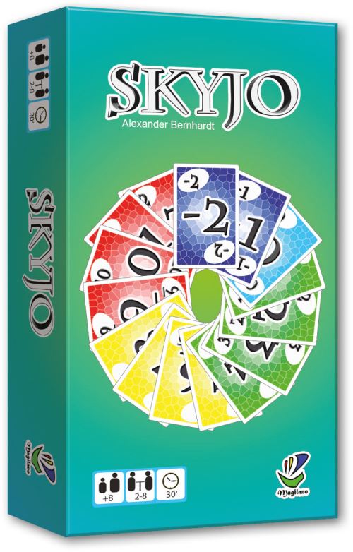 Skyjo - Jeux de société BlackRock Games - 2 à 8 joueurs - A partir de 8 ans
