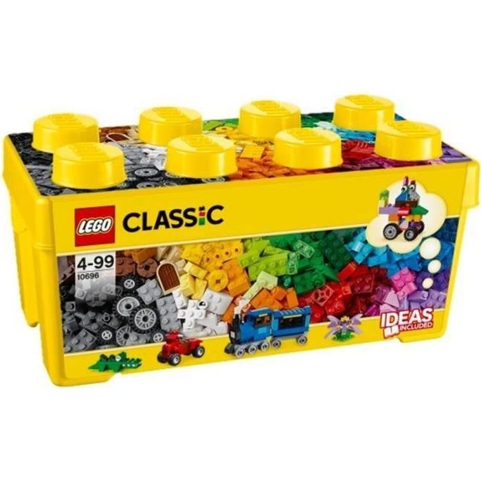 Boîte de Briques créatives LEGO Classic - 484 pièces - A partir de 4 ans