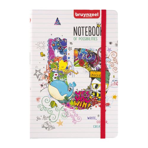Carnet de croquis A5 14,8 x 21 cm 160 pages 80g Bruynzeel