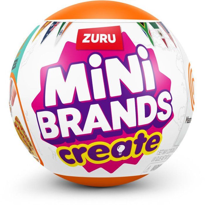 ZURU Mini Brands Master Chef capsule surprise recette du monde