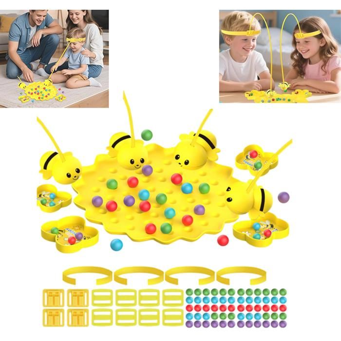 JEU DE SOCIETE Jeu Pour - Abeille MagnétiqueJeu Interactif Éducatif Pour Développer Des Compétences À La Maison Et En Voyage