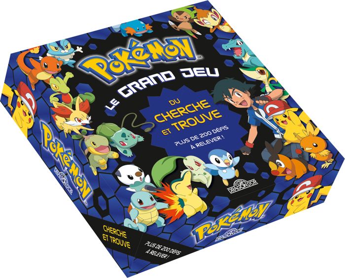 Jeu de société - Pokémon - Le grand jeu du cherche-et-trouve - Dès 6 ans - Observation - Défis