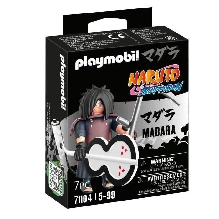 PLAYMOBIL 71104 Madara Figurine Naruto Shippuden 8 pièces